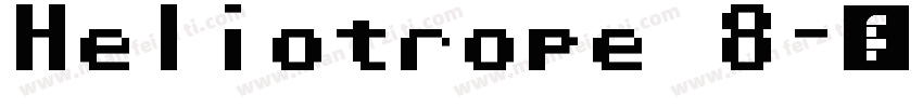 Heliotrope 8字体转换